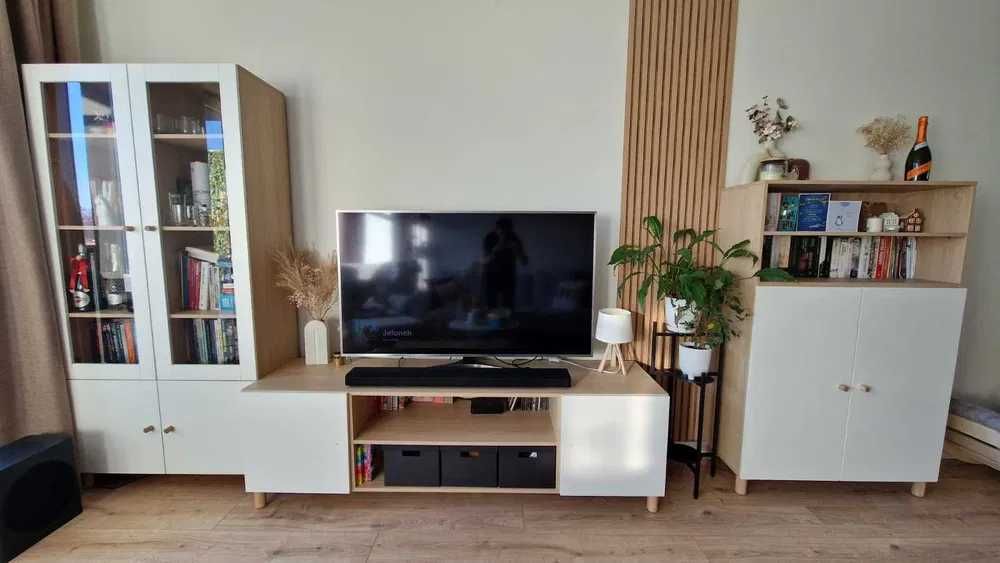 Meble VOX Creative (witryna + szafka RTV + komoda)