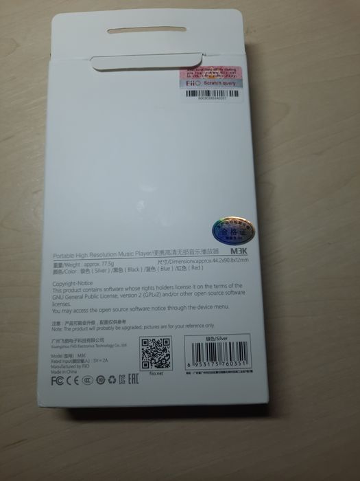 Аудіо Плеєр Fiio M3K