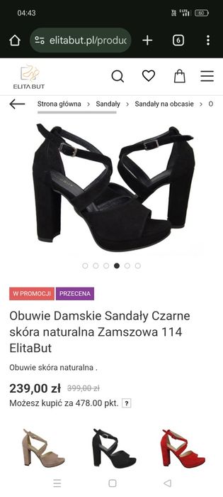Buty sandały but. zieleń