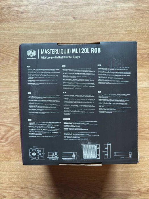 Watercooler Cooler Master MASTERLIQUID ML 120L RGB