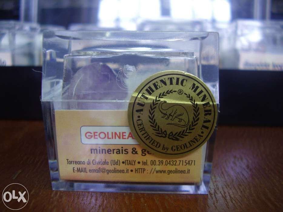 Colecção de Minerais, Gemas e Pedras Preciosas