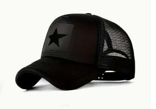 Oddychająca Czapka Trucker z Siatki - Regulowana Czapka Baseballowa