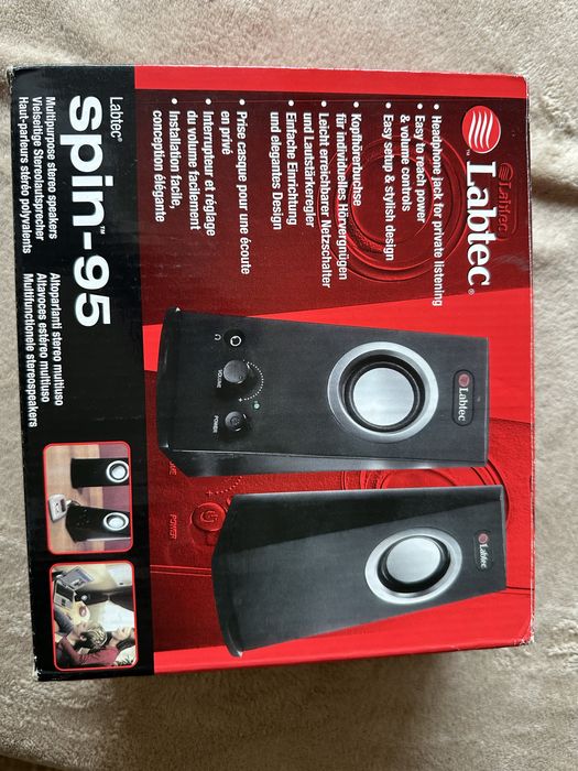 Colunas Stereo Labtec spin - 95