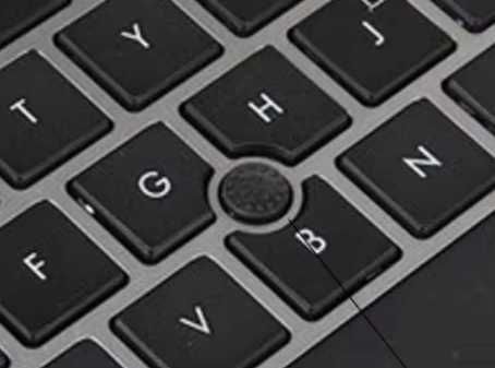 Трекпоинт (Trackpoint), чёрный для клавиатуры ноутбука HP.