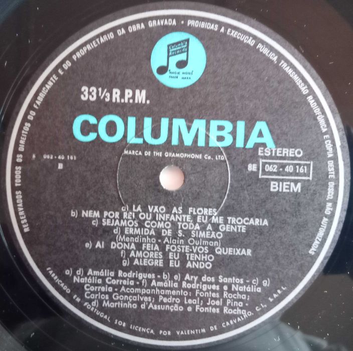 N. Correia, A. Rodrigues, A. dos Santos	- - - - Cantigas d'Amigos - LP