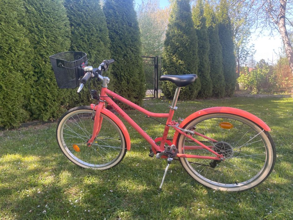 Rower dziecięcy trekkingowy Btwin 500 24"