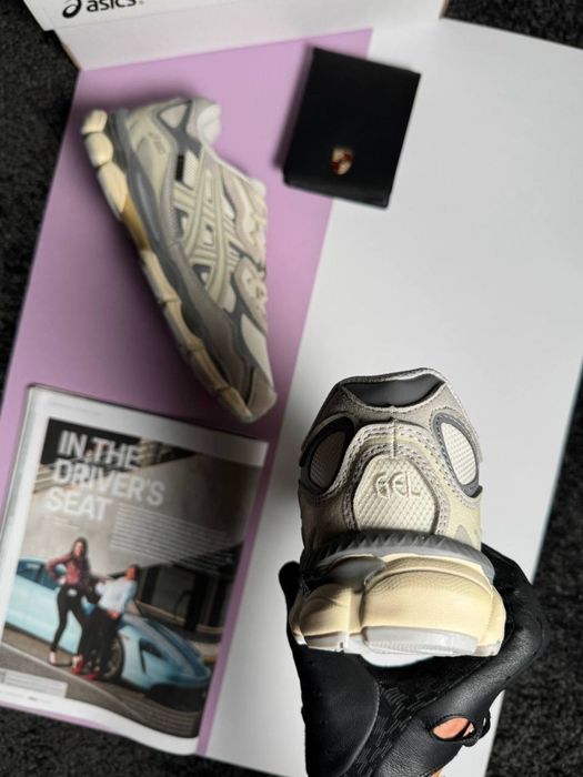Жіночі кросівки асікс гель нік ASICS Gel-NYC W GTX Beige [37-41]