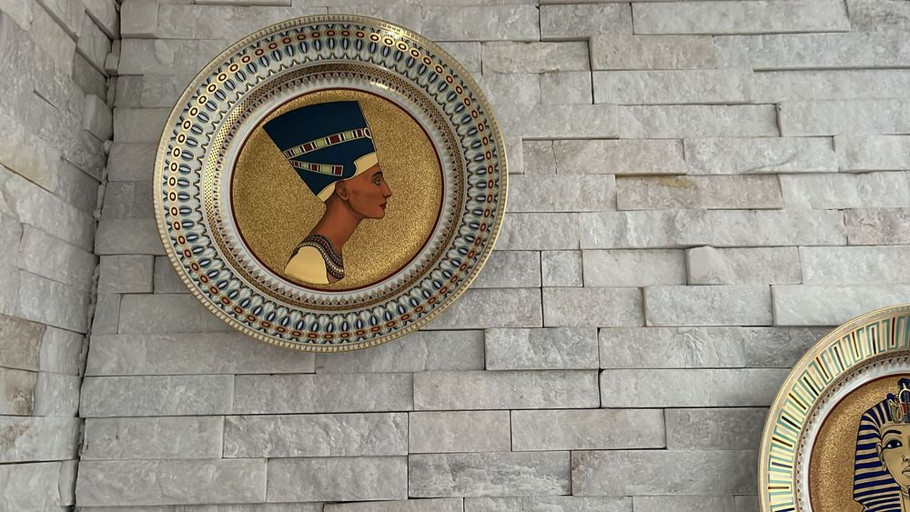 coleção  limitada de Porcelana Kaiser "Egipto"