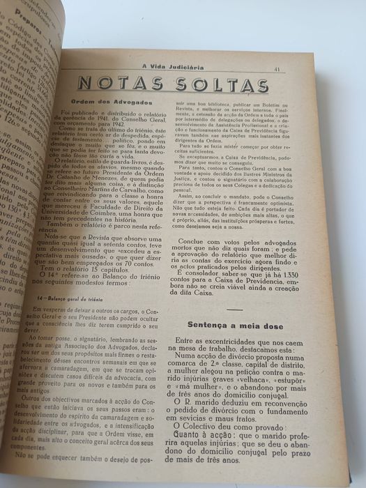 A vida judiciária (61-80)