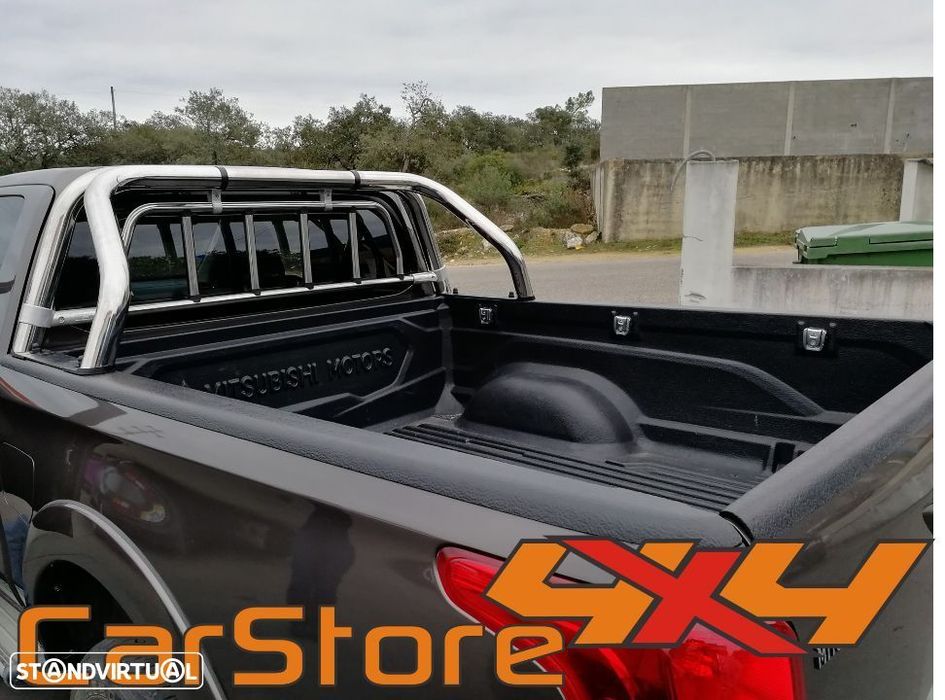 Rollbar Inox Mitsubishi L200 C Proteção Vidro