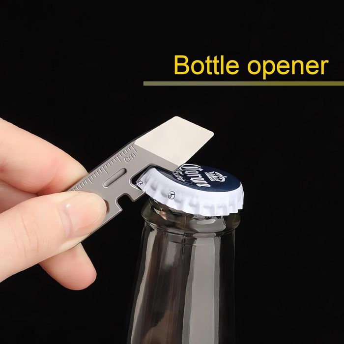 EDC ‼️ Мультитул з титану на ключі 8 в 1