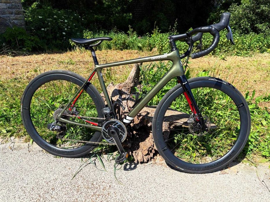 Green Esmerald Cannondale Synapse Hi-MOD Red eTap AXS 12v