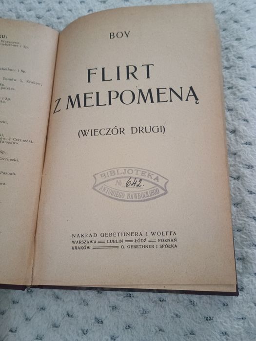 Książka Filtr z Melpomeną