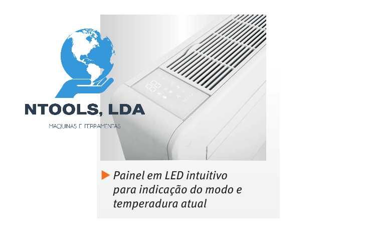 Ar condicionado parede SEM Unidade de Exterior 25 m2 Silencioso