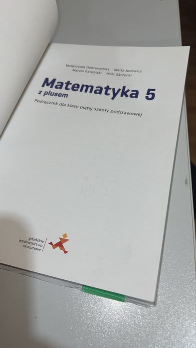 nowy Podręcznik matematyka z plusem klasa 5 gwo