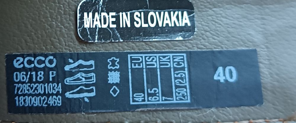 Buty Ecco Jayden Botki Gore-Tex Skórzane Wodoodporne Ocieplane