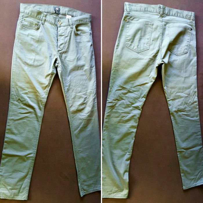 Spodnie HM, slim fit, rozm. 31, H&M,