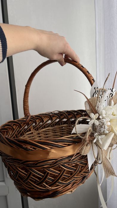 великодні кошики, великодній декор, корзини пасхальні місто Звягель