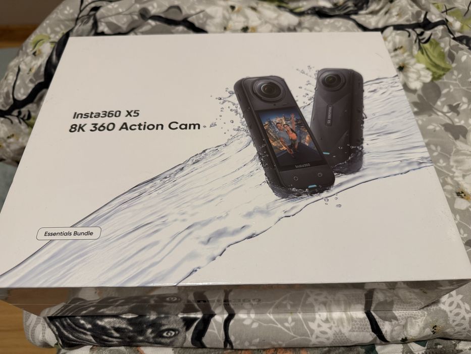 Nowa Kamera sferyczna INSTA360 X5 Essentials Bundle 8K-30 FPS