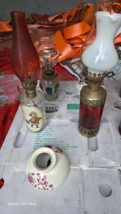 Lampy naftowe zabytkowe