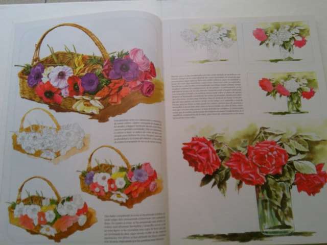 Pintemos las Flores “Las flores y el boligrafo”