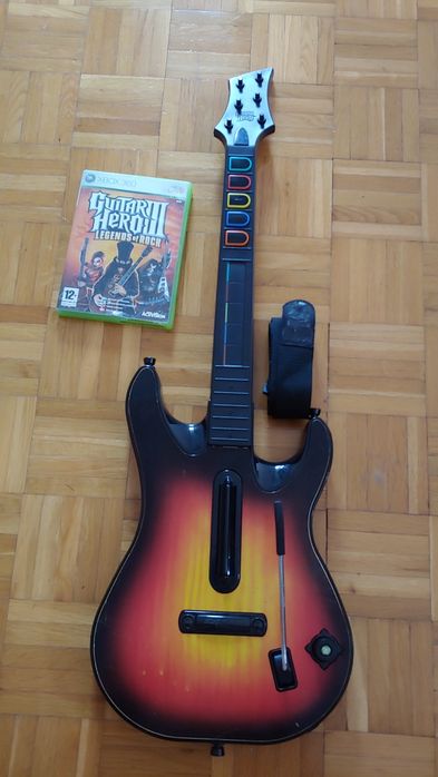 Gitara Guitar Hero do Xbox 360 X360 + gra