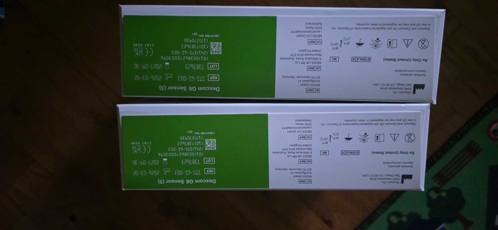 Dexcom g 6 6 szt