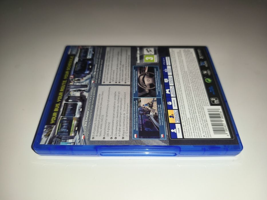 Gra Ps4 Bus Simulator PL gry PlayStation 4 Crash Spyro Rayman Sonic