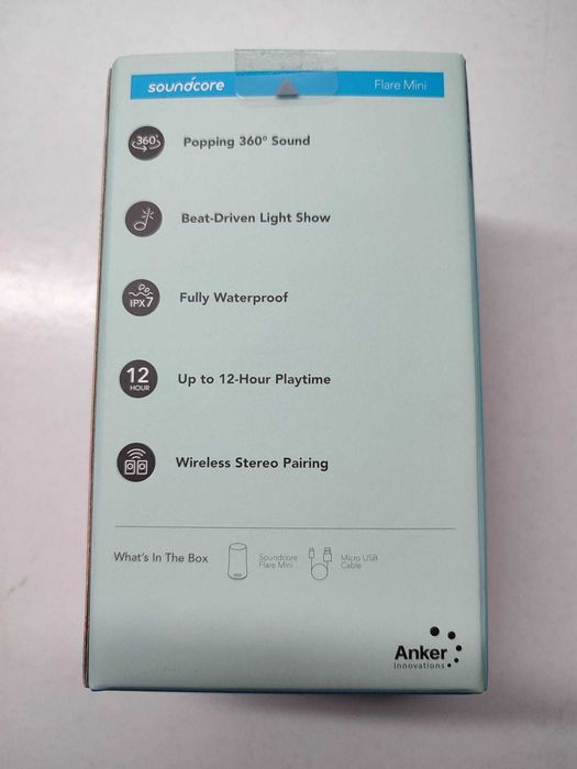 Coluna Soundcore Flare Mini Anker