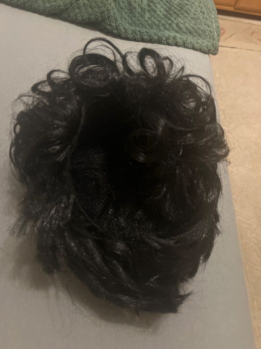 Peruka czarna nowa