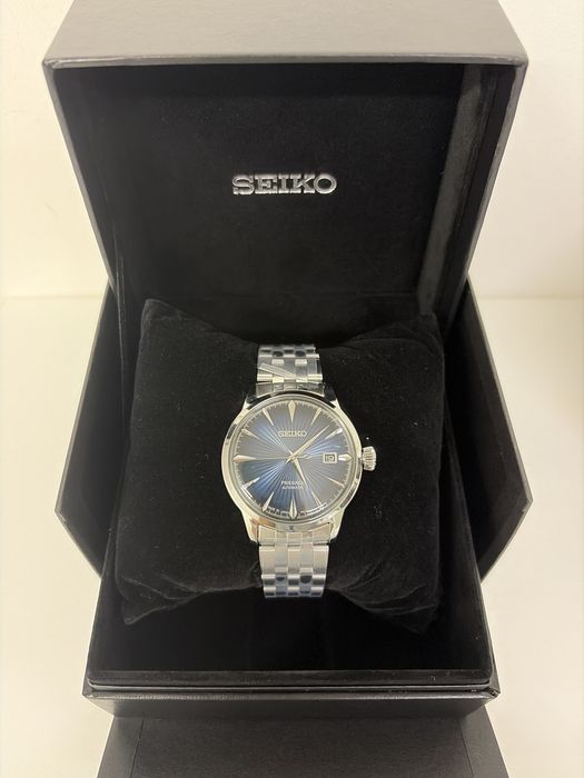 Relogio Seiko Presage Cocktail Time "Blue Moon" (SRPB41J1)