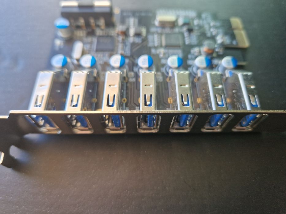 Placa PCI-E Express x1 para 7 x USB 3.064552534965762122