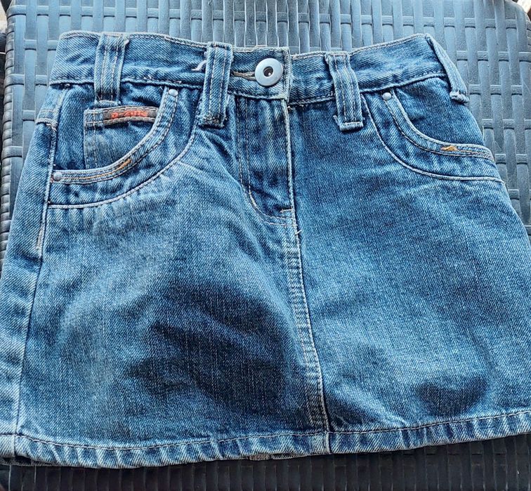 Джинсова спідниця для дівчинки