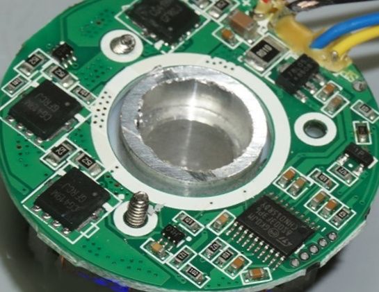 Мотор BLDC 60W с драйвером, и регулировкой оборотов