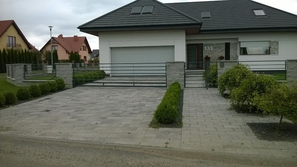 brama panelowa horyzontalna
