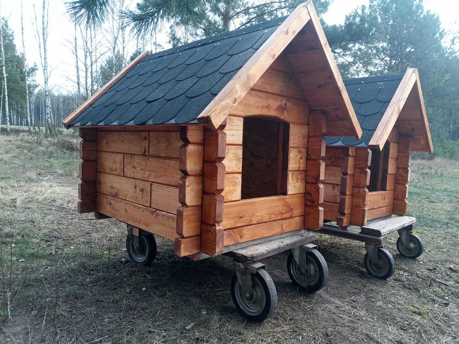 Buda  dla psa owczarek ocieplana