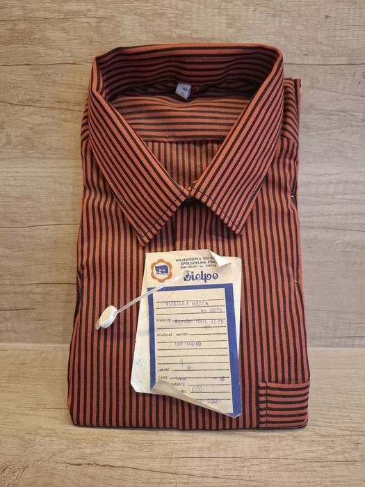 Koszula vintage kolekcjonerska PRL bielpo vintage stan NOS