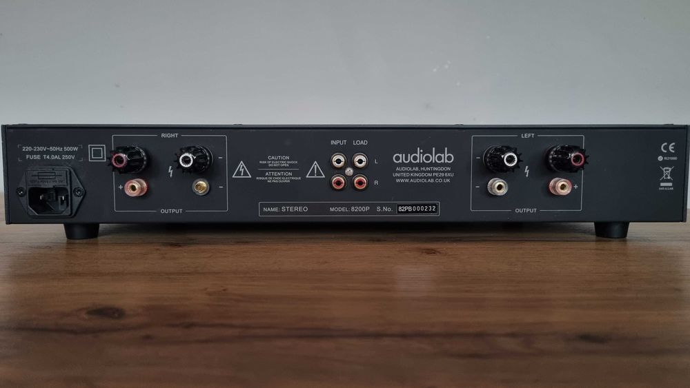 Audiolab 8200P końcówka mocy stereo po modyfikacji Hoer-wege