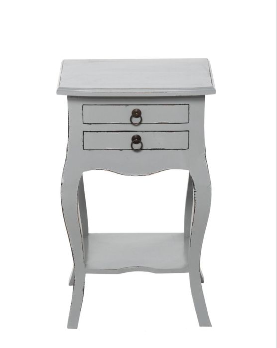 Miloo Home stolik Fiorella 40x31x68 cm biały