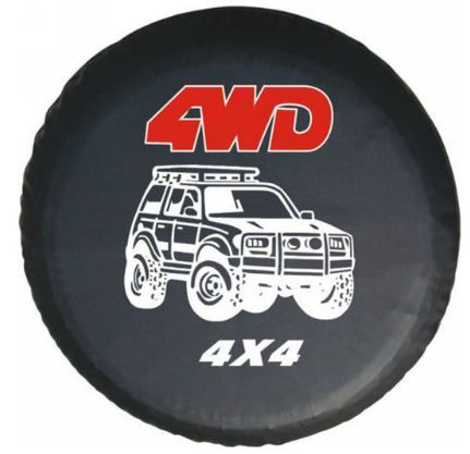 Capa Pneu Suplente jipe Terios, Honda, Jeep, Mitsubishi