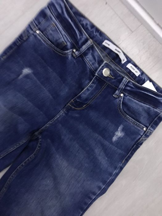 spodnie damskie sinsay jeansy push up 36