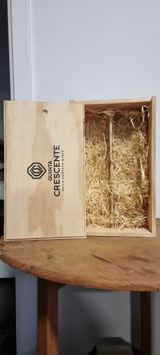 Caixas de Madeira de Vinhos Vazias