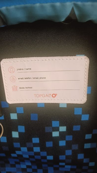 Plecak topgal. Do szkoly tornister , klasa 1-3.