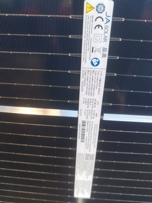 Сонячні панелі Jasolar 465w