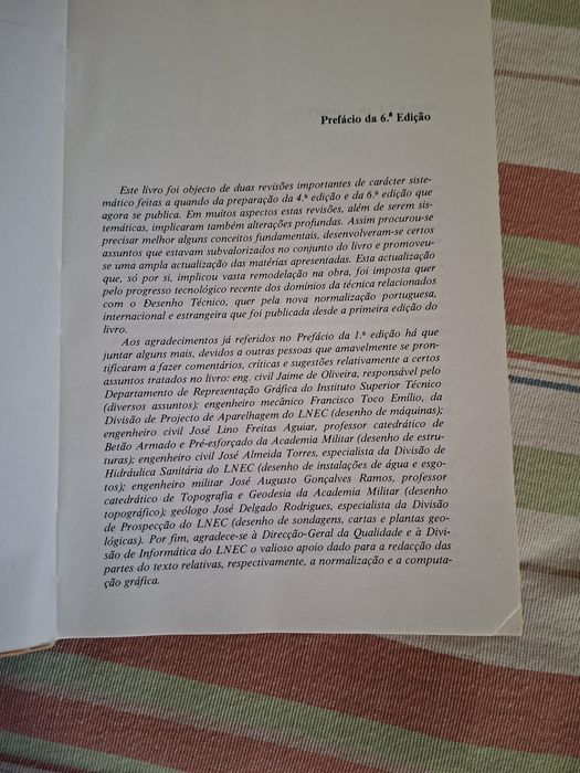 Desenho Técnico de Luis Veiga da Cunha