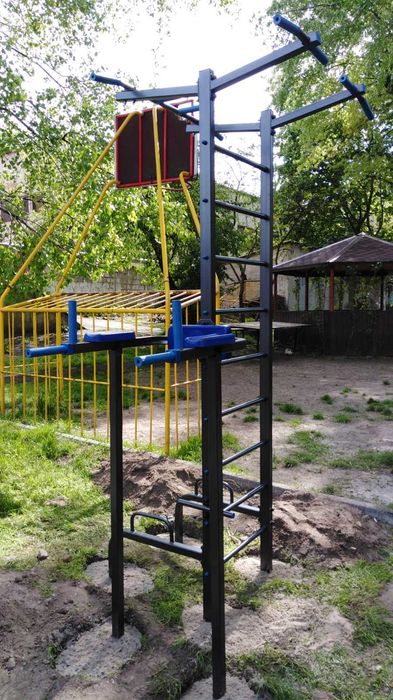 Уличный Комплекс Украина Шведская стенка Турник Брусья
