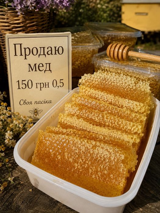 Продам соняшниковий мед