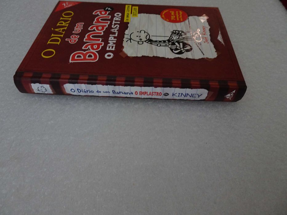 Livro O Diário de um Banana O emplastro nº 7 de Jeff Kinney