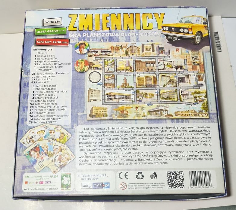 Gra planszowa Zmiennicy Inte-Gra czasy Prl OKAZJA Świętochłowice • OLX.pl