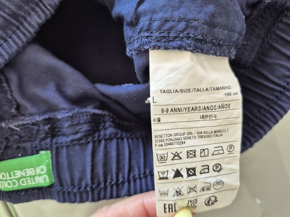 Calcas menino Benetton 8/9 anos